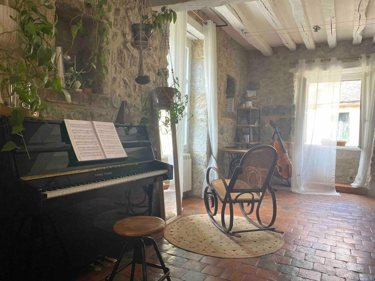 Grande Maison A Semur En Plein Coeur Historique Villa Bagian luar foto