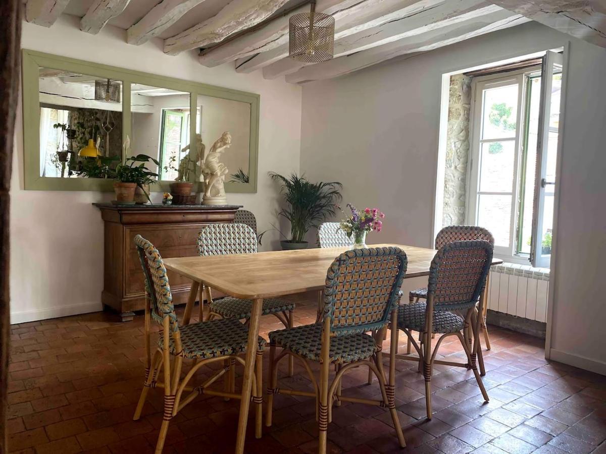 Grande Maison A Semur En Plein Coeur Historique Villa Bagian luar foto