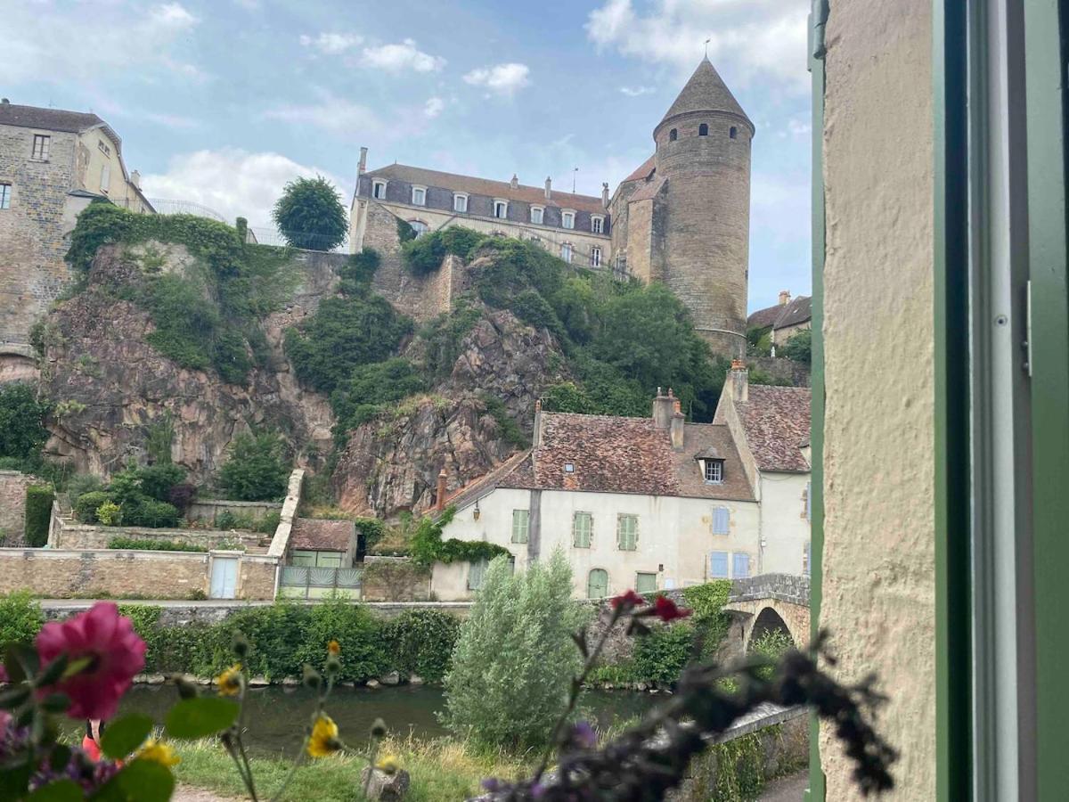 Grande Maison A Semur En Plein Coeur Historique Villa Bagian luar foto